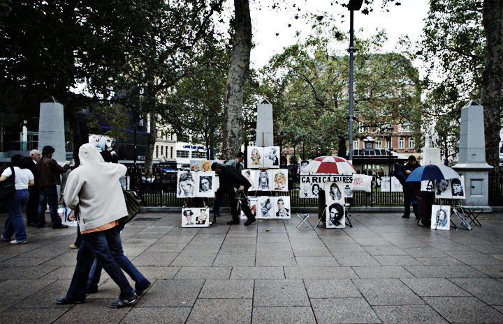At Leicester Square