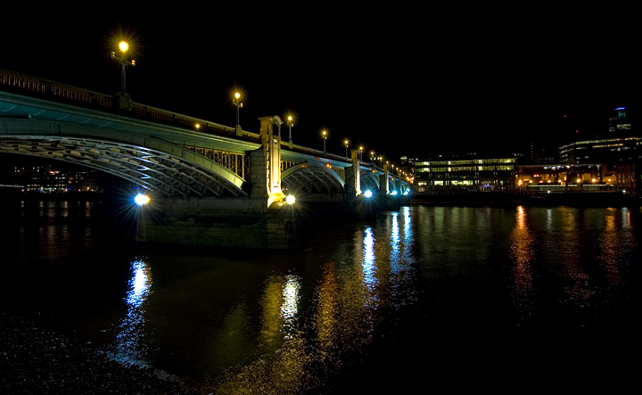 Southwark Bridge at Night